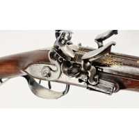 Armes Longues FUSIL CHASSE DOUBLE À SILEX BASSINETS ÉTANCHES SIGNÉ RIVES À PARIS CANONS DE JOUX vers 1720 - FRANCE XVIIIè {PRODU