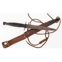 Militaria DAGUE LE COMMANDO SUPER NOGENT INOX PARACHISTISTE INDOCHINE {PRODUCT_REFERENCE} - 6