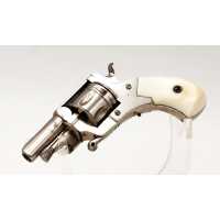 Armes de Poing PETIT REVOLVER DE POCHE  BULLDOG " PUPPY " CALIBRE 22 SHORT  - BELGIQUE XIXè  - 2