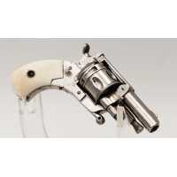 Armes de Poing PETIT REVOLVER DE POCHE  BULLDOG " PUPPY " CALIBRE 22 SHORT  - BELGIQUE XIXè  - 1