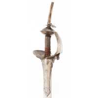 Armes Blanches SABRE INDIEN FIRANGI KHANDA XIXè 135302.16 - 5