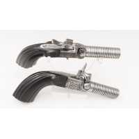 Armes de Poing PAIRE DE PISTOLETS  À COFFRE DE POCHE À PERCUSSION DIT DE VOYAGE CALIBRE 10MM  - 5