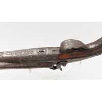 Armes de Poing RARE PAIRE DE PISTOLETS DE VÉNERIE SYSTÈME LEFAUCHEUF CALIBRE BALLE RAYÉ 16 À BROCHE - FRANCE XIXè  - 9