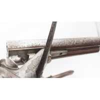 Armes de Poing RARE PAIRE DE PISTOLETS DE VÉNERIE SYSTÈME LEFAUCHEUF CALIBRE BALLE RAYÉ 16 À BROCHE - FRANCE XIXè  - 18