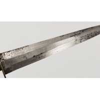 Coutellerie STYLET CORSE ARTISANAL DE LA CASTAGNICCIA LAME TYPIQUE À DOUBLE TRANCHANT XIXè, 30cm  - 5