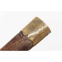 Coutellerie STYLET CORSE ARTISANAL DE LA CASTAGNICCIA LAME TYPIQUE À DOUBLE TRANCHANT XIXè, 30cm  - 22