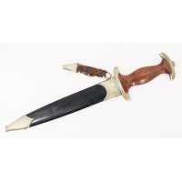 Militaria DAGUE DE SERVICE NSKK 1933 RARE FABRICATION  FR.V.D. KHOLEN SOLINGEN ALLEMAGNE WW2 315337-23 - 5