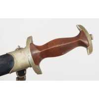 Militaria DAGUE DE SERVICE NSKK 1933 RARE FABRICATION  FR.V.D. KHOLEN SOLINGEN ALLEMAGNE WW2 315337-23 - 6