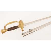 Armes Blanches ÉPÉE D'OFFICIER SUPÉRIEUR D'AIDE DE CAMP MODÈLE 1872 - TROISIÈME RÉPUBLIQUE  - 17