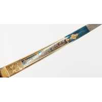 Armes Blanches SABRE DE STYLE DÉRIVÉ DU MODÈLE D'OFFICIER DU 2È RÉGIMENT DE CHASSEURS A CHEVAL 1504-27-37 - 5