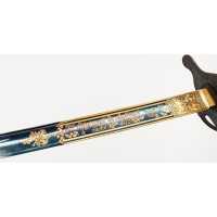 Armes Blanches SABRE DE STYLE DÉRIVÉ DU MODÈLE D'OFFICIER DU 2È RÉGIMENT DE CHASSEURS A CHEVAL 1504-27-37 - 6