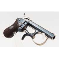 Armes de Poing RARE ET CURIEUX   PISTOLET DE GOUSSET  	À SYSTEME  DELVIGNE  CALIBRE 7MM À BROCHE  -  FRANCE  BELGIQUE XIXè 01012