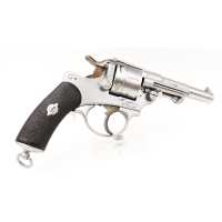 Armes de Poing REVOLVER REGLEMENTAIRE TROUPE CHAMELOT ET DELVIGNE MODELE MAS 1873  ST-ETIENNE 1876  CALIBRE 11MM 73 - FRANCE III
