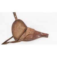 Militaria ÉTUI JAMBON MODÈLE 1876 POUR REVOLVER MAS MODÈLE 1873 INFANTERIE 11MM DE JANVIER 1895 - FRANCE IIIè République  - 8