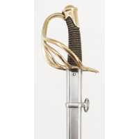 Armes Blanches SABRE TROUPE CAVALERIE DES DRAGONS MODÈLE 1854  Mre ARMES CHATELLERAULT 1880 - FRANCE SECOND EMPIRE  - 3