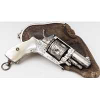 Armes de Poing PETIT REVOLVER DE POCHE  BULLDOG " PUPPY " CALIBRE 22 SHORT  - BELGIQUE XIXè  - 4