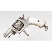 Armes de Poing PETIT REVOLVER DE POCHE  BULLDOG " PUPPY " CALIBRE 22 SHORT  - BELGIQUE XIXè  - 2