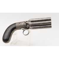 Armes de Poing REVOLVER POIVRIÈRE MARIETTE BREVETÉ 1850  6 CANONS À PERCUSSION CALIBRE 9MM  - 8