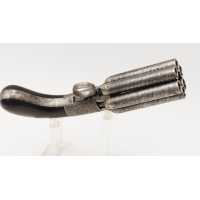 Armes de Poing REVOLVER POIVRIÈRE MARIETTE BREVETÉ 1850  6 CANONS À PERCUSSION CALIBRE 9MM  - 10