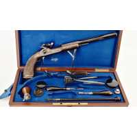 Armes de Poing GASTINNE RENETTE PISTOLET DE TIR À PERCUSSION Cal.44 POUDRE NOIRE 1882 en COFFRET - FRANCE FRANCE LOUIS PHILIPPE 