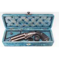 Armes de Poing POIVRIÈRE LF384 LEFAUCHEUX CASIMIR INVENTEUR 1845 CALIBRE 12MM BROCHE - FRANCE LOUIS PHILIPPE 1469-62-34 - 4