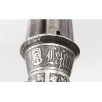 Armes de Poing POIVRIÈRE LF384 LEFAUCHEUX CASIMIR INVENTEUR 1845 CALIBRE 12MM BROCHE - FRANCE LOUIS PHILIPPE 1469-62-34 - 12