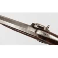 Armes de Poing CASSETTE NÉCESSAIRE PISTOLETS DE DUEL SIGNÉ LEFAURE PARIS 1860 - FRANCE XIXè 1469-62MRS-42 - 6