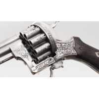 Armes de Poing REVOLVER LEFAUCHEUX  MODÈLE 1864  20 COUPS  CANONS SUPERPOSÉS  CALIBRE 7MM À BROCHE - FRANCE SECOND EMPIRE  - 10