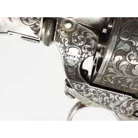 Armes de Poing RARE REVOLVER DE LUXE  PERRIN MODÈLE 1965/96 À BAÏONNETTE COUTEAU  CALIBRE 7MM - FRANCE XIXè 1469-62-55 - 6