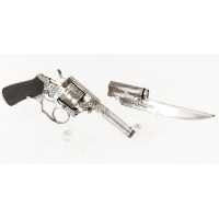 Armes de Poing RARE REVOLVER DE LUXE  PERRIN MODÈLE 1965/96 À BAÏONNETTE COUTEAU  CALIBRE 7MM - FRANCE XIXè 1469-62-55 - 8