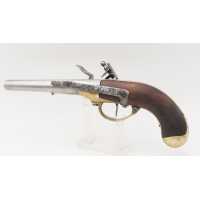 Armes de Poing PISTOLET DE CAVALERIE MODÈLE 1777 DIT À COFFRE 1er MODELE 1784 SAINT-ÉTIENNE - FRANCE ANCIENNE MONARCHIE  - 6