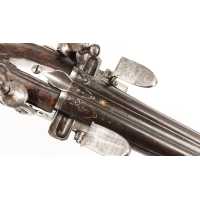 Armes de Poing PAIRE DE PISTOLETS DE VÉNERIE À SILEX DOUBLE CANONS SIGNÉ NOËL TERRASSON VERS 1740 ÉPOQUE LOUIS XV A-1469-62-2 - 