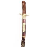 Armes Blanches EXCEPTIONNEL SABRE DE BORD D'UN OFFICIER DE MARINE - FRANCE DIRECTOIRE 48197-36 - 17