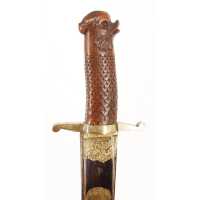 Armes Blanches EXCEPTIONNEL SABRE DE BORD D'UN OFFICIER DE MARINE - FRANCE DIRECTOIRE 48197-36 - 19