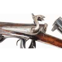 Armes d'Épaule RARE FUSIL DE CHASSE À SYSTÈME BREVETÉ PLOMBEUR À PARIS  Cal. 16 À BROCHE RAYÉ  GROS GIBIER vers 1860 - FRANCE XI