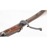 Armes d'Épaule RARE FUSIL DE CHASSE À SYSTÈME BREVETÉ PLOMBEUR À PARIS  Cal. 16 À BROCHE RAYÉ  GROS GIBIER vers 1860 - FRANCE XI