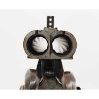 Armes d'Épaule RARE FUSIL DE CHASSE À SYSTÈME BREVETÉ PLOMBEUR À PARIS  Cal. 16 À BROCHE RAYÉ  GROS GIBIER vers 1860 - FRANCE XI