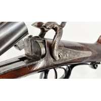 Armes d'Épaule RARE FUSIL DE CHASSE À SYSTÈME BREVETÉ PLOMBEUR À PARIS  Cal. 16 À BROCHE RAYÉ  GROS GIBIER vers 1860 - FRANCE XI