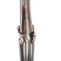 Armes d'Épaule RARE FUSIL DE CHASSE À SYSTÈME BREVETÉ PLOMBEUR À PARIS  Cal. 16 À BROCHE RAYÉ  GROS GIBIER vers 1860 - FRANCE XI