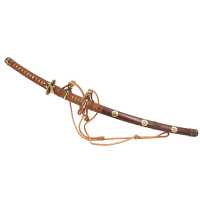 Art Japonais NAGINATA-NAOSHI KATANA ITOMAKI TYPE TACHI SOSHU BIZEN OSAFUNE MOTOSHIGE 1334 NANBOKUCHO JIDAI 015673-7 - 1