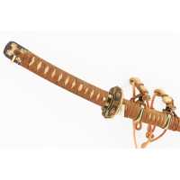 Art Japonais NAGINATA-NAOSHI KATANA ITOMAKI TYPE TACHI SOSHU BIZEN OSAFUNE MOTOSHIGE 1334 NANBOKUCHO JIDAI 015673-7 - 14