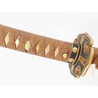 Art Japonais NAGINATA-NAOSHI KATANA ITOMAKI TYPE TACHI SOSHU BIZEN OSAFUNE MOTOSHIGE 1334 NANBOKUCHO JIDAI 015673-7 - 16