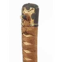 Art Japonais NAGINATA-NAOSHI KATANA ITOMAKI TYPE TACHI SOSHU BIZEN OSAFUNE MOTOSHIGE 1334 NANBOKUCHO JIDAI 015673-7 - 18