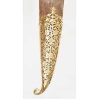 Armes Blanches POIGNARD PERSE / INDE - DOUBLE KARD / QAJAR EN DAMAS PERSAN ET KOFTGARI EN OR 135302.2 - 17
