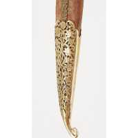 Armes Blanches POIGNARD PERSE / INDE - DOUBLE KARD / QAJAR EN DAMAS PERSAN ET KOFTGARI EN OR 135302.2 - 18