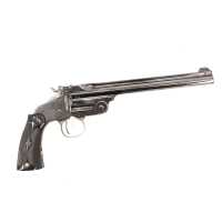 Armes de Poing PISTOLET SMITH ET WESSON DE TIR MONOCOUP / SINGLE SHOT MODEL 1891 CALIBRE 5,5mm/.22  - 1