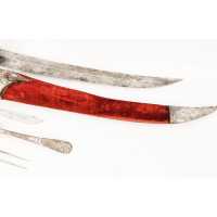 Armes Blanches DAGUE DE CHASSE XVIIIè  TULA 1760 HUNTING DAGGER - RUSSIE 1762 CATHERINE II A-4190-42 - 13