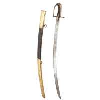 Armes Blanches RARE SABRE TROUPE DES HUSSARDS MODÈLE RÉGLEMENTAIRE DE 1767 - FRANCE ANCIENNE MONARCHIE CD35 - 2