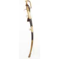 Armes Blanches SABRE D'OFFICIER SUPÉRIEUR DE MARINE DIRECTOIRE PREMIER EMPIRE MONTURE À L'ALLEMANDE & GARDE PERLÉE 51615-6 - 17