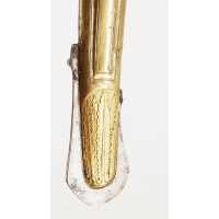 Armes Blanches SABRE D'OFFICIER SUPÉRIEUR DE MARINE DIRECTOIRE PREMIER EMPIRE MONTURE À L'ALLEMANDE & GARDE PERLÉE 51615-6 - 9